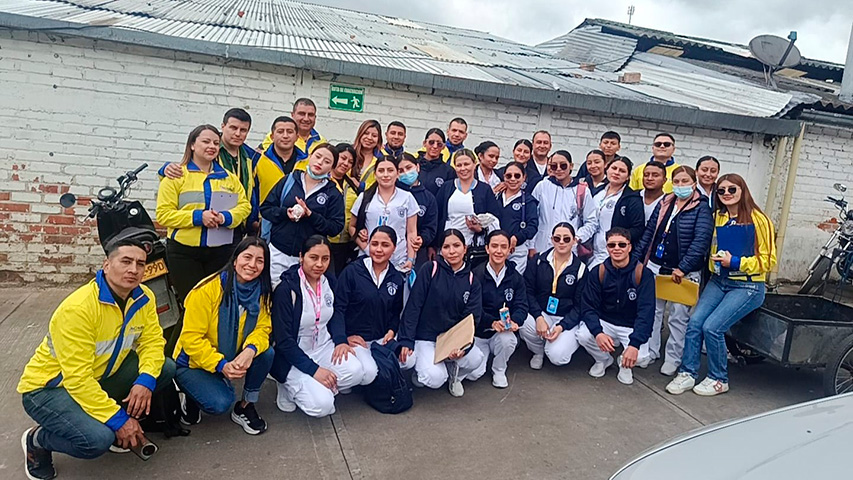 Universidad Mariana fortalece la promoción de la salud en la Plaza de Mercado El Potrerillo